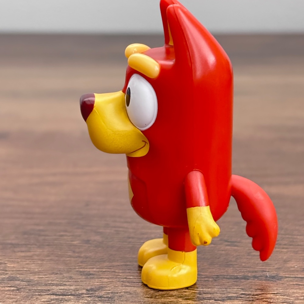 Bluey Bingo School Friend RUSTY Red Kelpie Dog Replacement Toy Figure - Picture 5 of 7